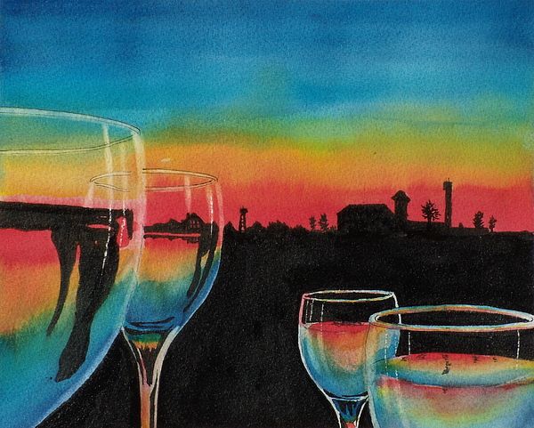 Crystal Sunset by Vic Delnore Crystal Sunset by Vic Delnore